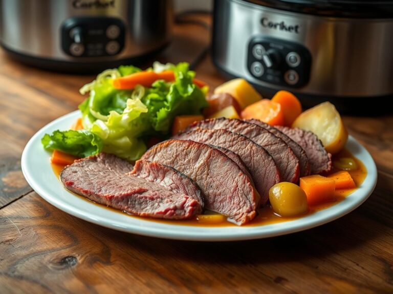 Easy Slow-Cooker Corned Beef and Cabbage Recipe