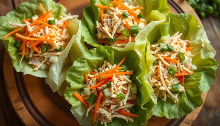 easy chicken lettuce wraps